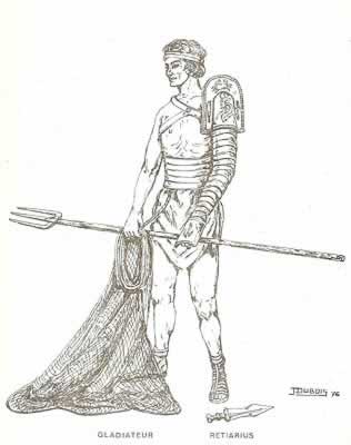 gladiateur - retiaire